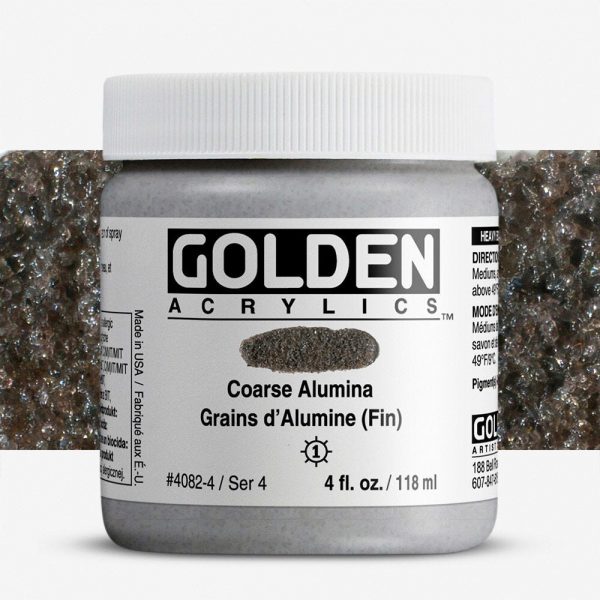 Golden - Heavy Body Iridescent - Acrylverf - Pot 119Ml - Aluminium (Grof)