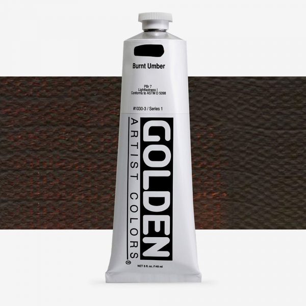 Golden - Heavy Body - Acrylverf - Tube 150Ml - Serie 1 - Omber Gebrand