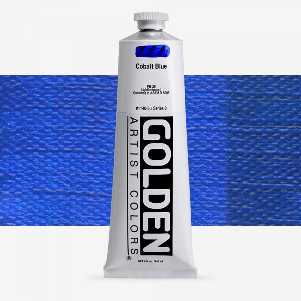 Golden - Heavy Body - Acrylverf - Tube 150Ml - Serie 8 - Kobaltblauw