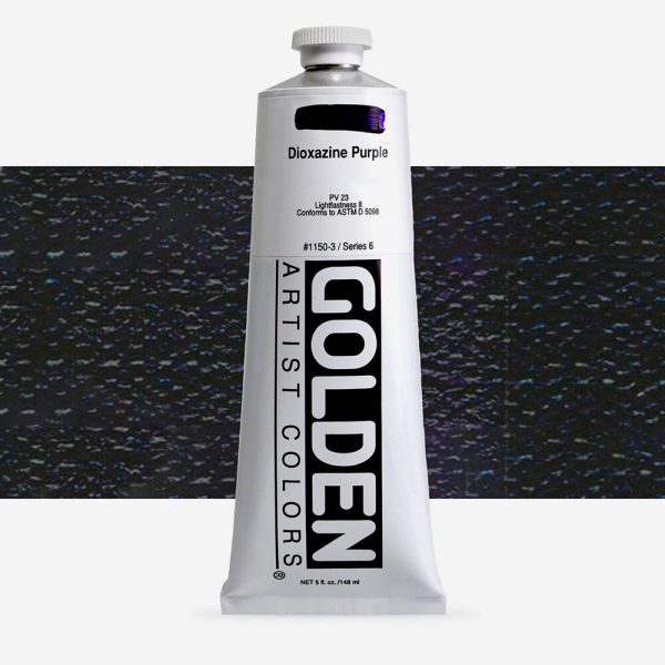 Golden - Heavy Body - Acrylverf - Tube 150Ml - Serie 6 - Dioxazinepurper