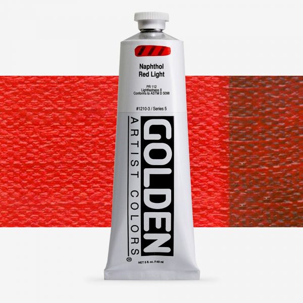 Golden - Heavy Body - Acrylverf - Tube 150Ml - Serie 5 - Naftolrood Licht