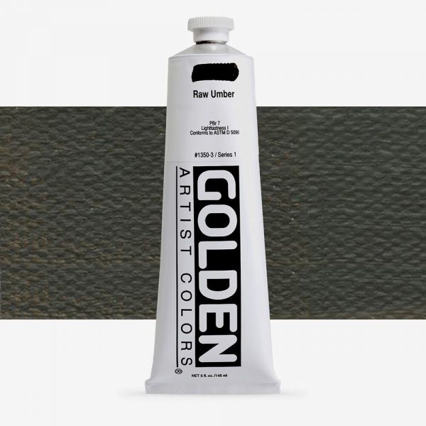 Golden - Heavy Body - Acrylverf - Tube 150Ml - Serie 1 - Omber Naturel