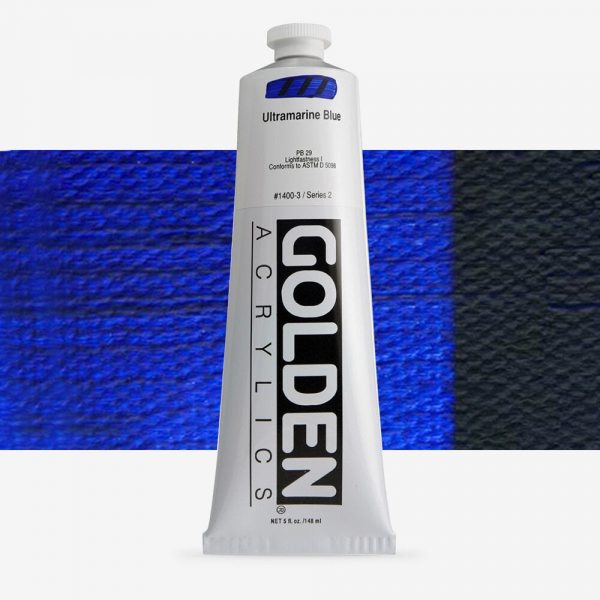 Golden - Heavy Body - Acrylverf - Tube 150Ml - Serie 2 - Ultramarijnblauw