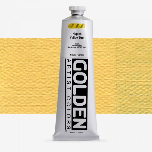 Golden - Heavy Body - Acrylverf - Tube 150Ml - Serie 2 - H - Napelsgeel Imit.