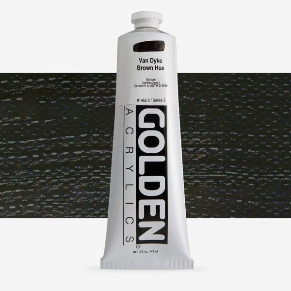 Golden - Heavy Body - Acrylverf - Tube 150Ml - Serie 3 - H - Van Dijckbruin Imit.