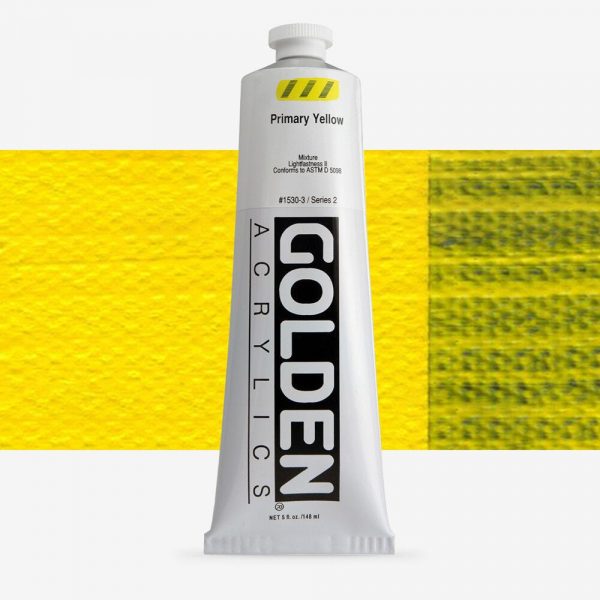 Golden - Heavy Body - Acrylverf - Tube 150Ml - Serie 2 - Primair Geel