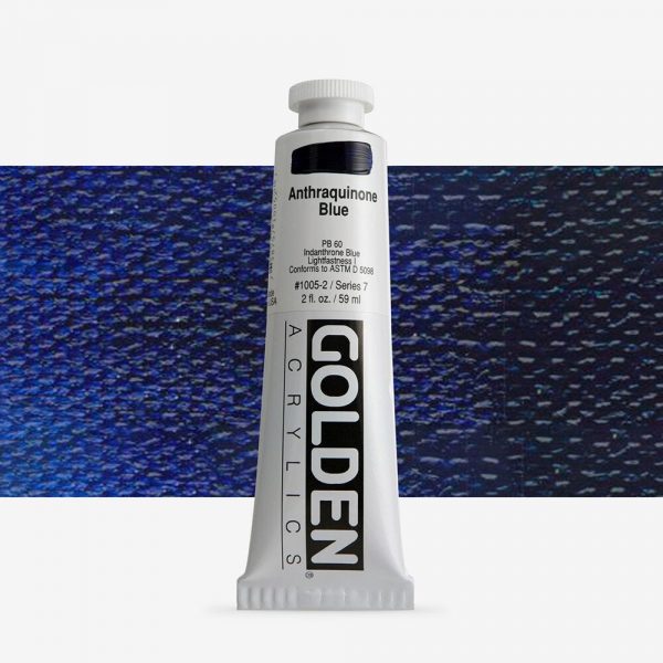 Golden - Heavy Body - Acrylverf - Tube 60Ml - Serie 7 - Antrachinonblauw