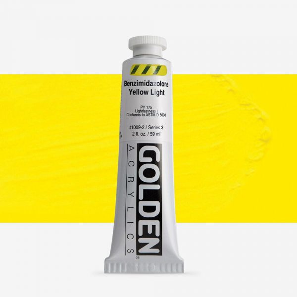 Golden - Heavy Body - Acrylverf - Tube 60Ml - Serie 3 - Benzimidazool Geel Licht