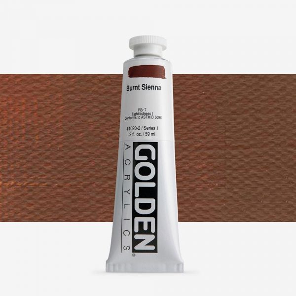 Golden - Heavy Body - Acrylverf - Tube 60Ml - Serie 1 - Sienna Gebrand