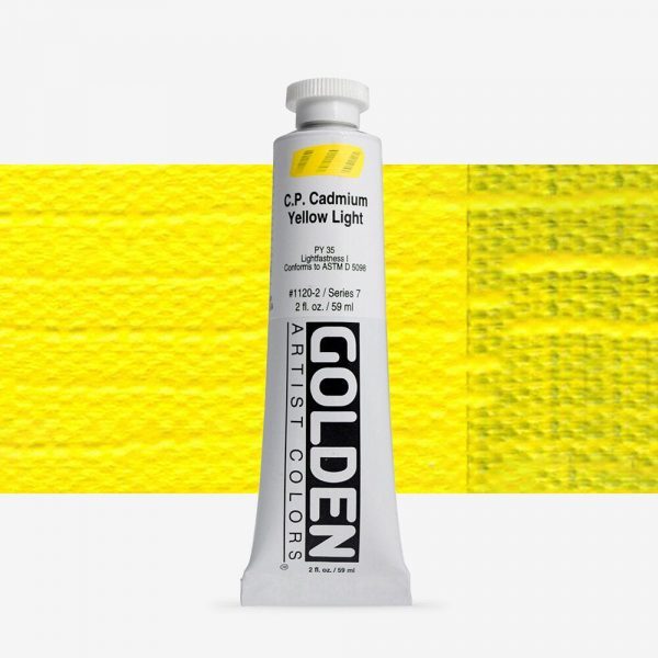 Golden - Heavy Body - Acrylverf - Tube 60Ml - Serie 7 - Cadmiumgeel Licht