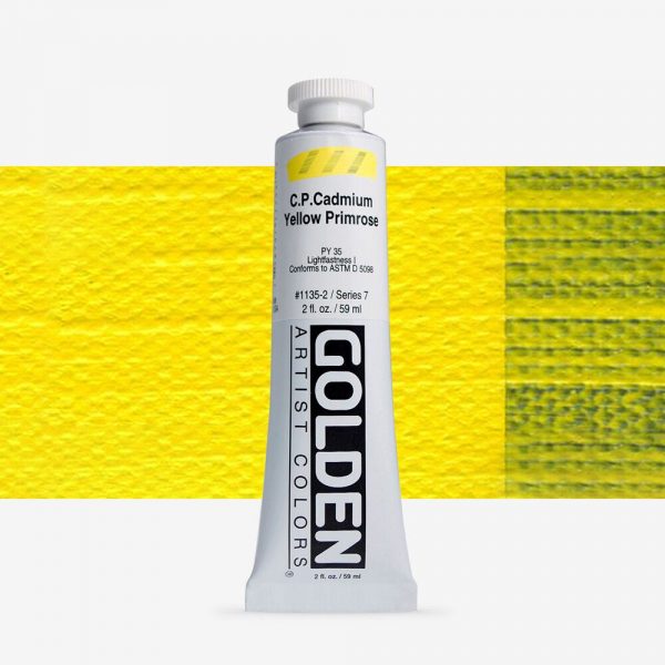 Golden - Heavy Body - Acrylverf - Tube 60Ml - Serie 7 - Lenteprim.Geel Cadmium