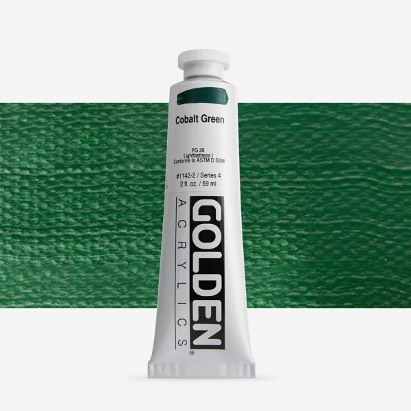 Golden - Heavy Body - Acrylverf - Tube 60Ml - Serie 4 - Kobaltgroen