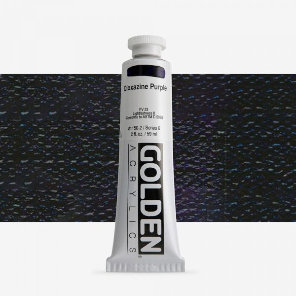 Golden - Heavy Body - Acrylverf - Tube 60Ml - Serie 6 - Dioxazinepurper