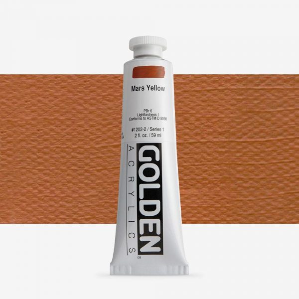 Golden - Heavy Body - Acrylverf - Tube 60Ml - Serie 1 - Marsgeel