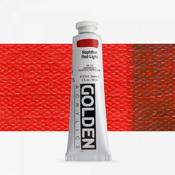 Golden - Heavy Body - Acrylverf - Tube 60Ml - Serie 5 - Naftolrood Licht