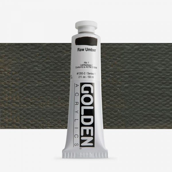 Golden - Heavy Body - Acrylverf - Tube 60Ml - Serie 1 - Omber Naturel