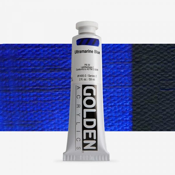 Golden - Heavy Body - Acrylverf - Tube 60Ml - Serie 2 - Ultramarijnblauw