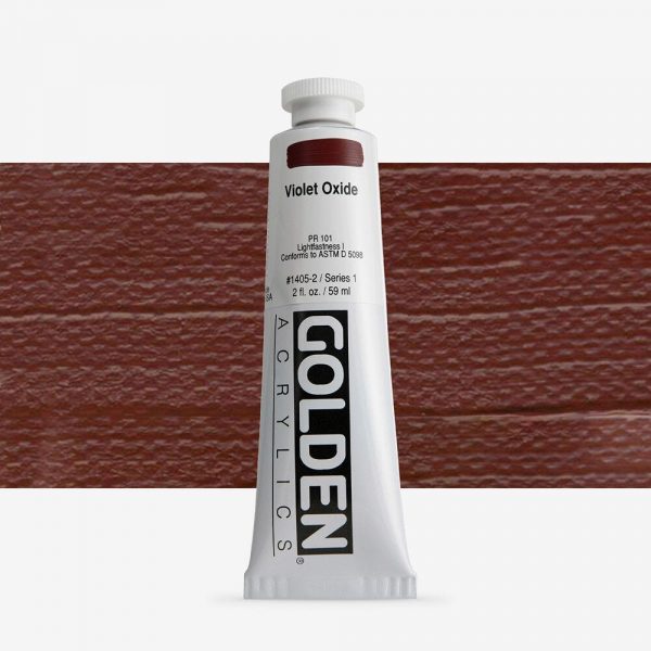 Golden - Heavy Body - Acrylverf - Tube 60Ml - Serie 1 - Oxydviolet