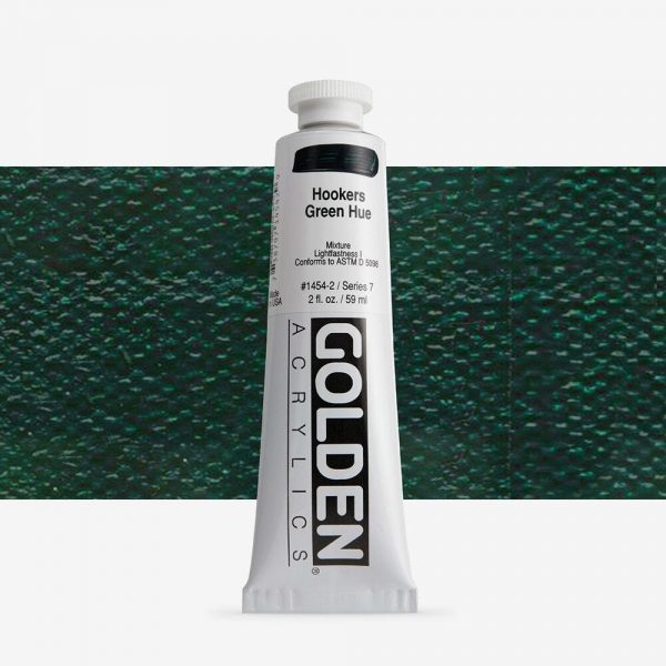 Golden - Heavy Body - Acrylverf - Tube 60Ml - Serie 7 - H - Hookersgroen Imit.