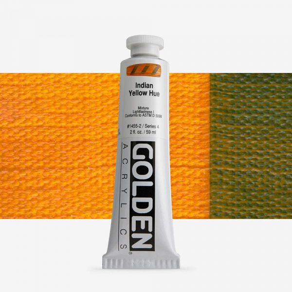 Golden - Heavy Body - Acrylverf - Tube 60Ml - Serie 4 - H - Indischgeel Imit.