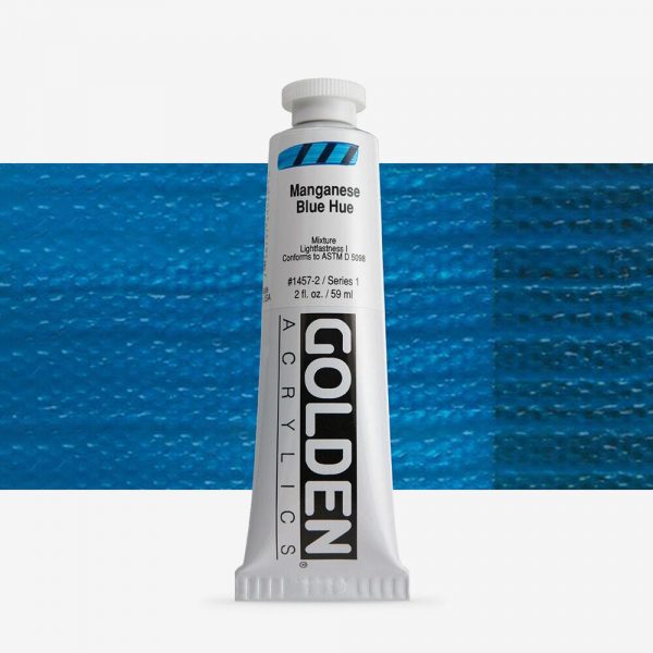 Golden - Heavy Body - Acrylverf - Tube 60Ml - Serie 1 - H - Mangaanblauw Imit.