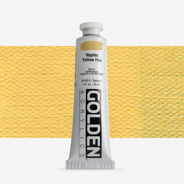 Golden - Heavy Body - Acrylverf - Tube 60Ml - Serie 2 - H - Napelsgeel Imit.