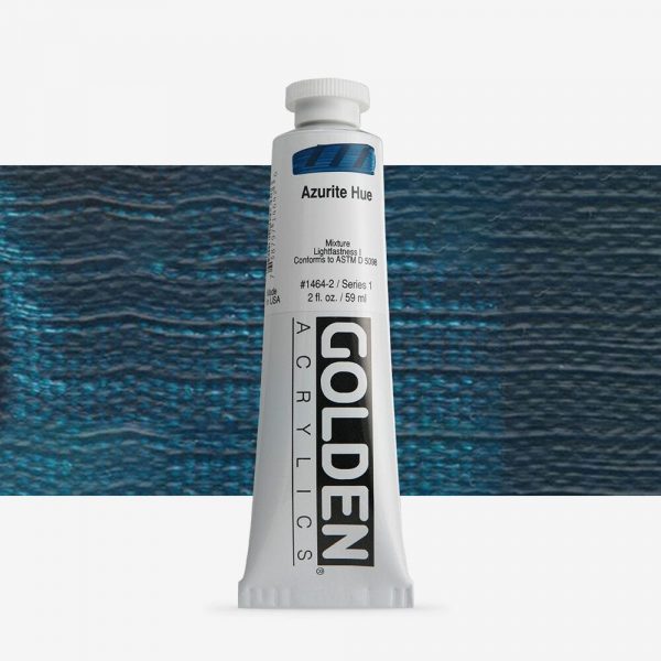 Golden - Heavy Body - Acrylverf - Tube 60Ml - Serie 1 - H - Azuriet Imit.