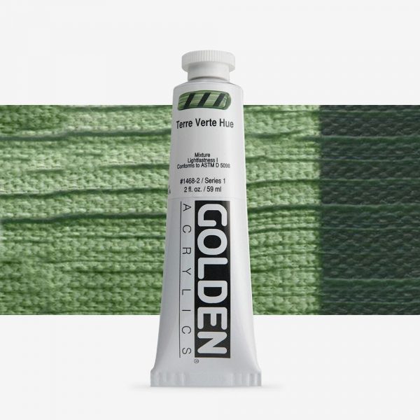 Golden - Heavy Body - Acrylverf - Tube 60Ml - Serie 1 - H - Groene Aarde Imit.