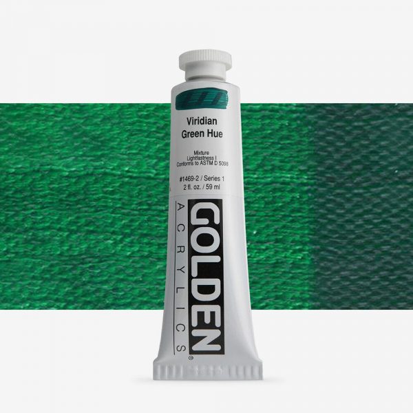 Golden - Heavy Body - Acrylverf - Tube 60Ml - Serie 1 - H - Viridiaans Groen Imit.