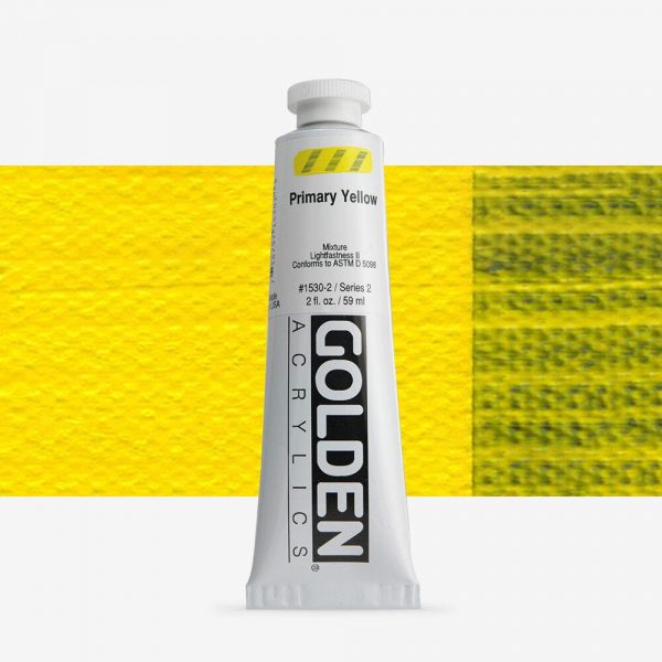 Golden - Heavy Body - Acrylverf - Tube 60Ml - Serie 2 - Primair Geel