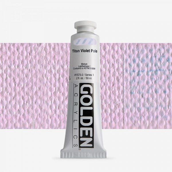 Golden - Heavy Body - Acrylverf - Tube 60Ml - Serie 1 - Titaanviolet Bleek