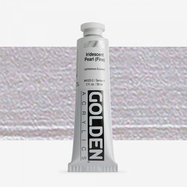 Golden - Heavy Body Iridescent - Acrylverf - Tube 60Ml - Serie 4 - Iris. Parel (Fijn)