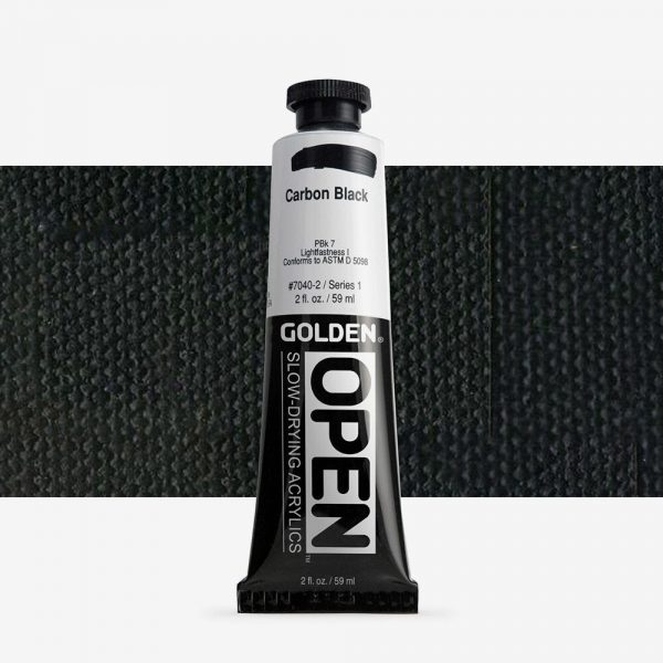 Golden - Acrylverf - Tube 60Ml - Serie 1 - Koolstofzwart