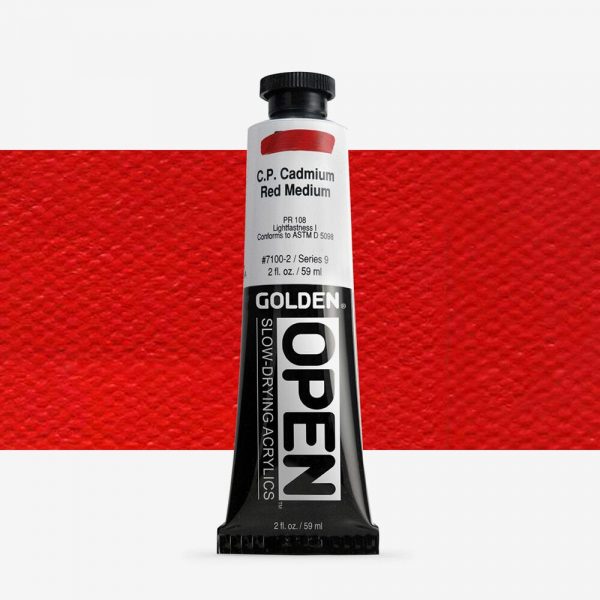 Golden - Acrylverf - Tube 60Ml - Serie 9 - Cadmiumrood Middel