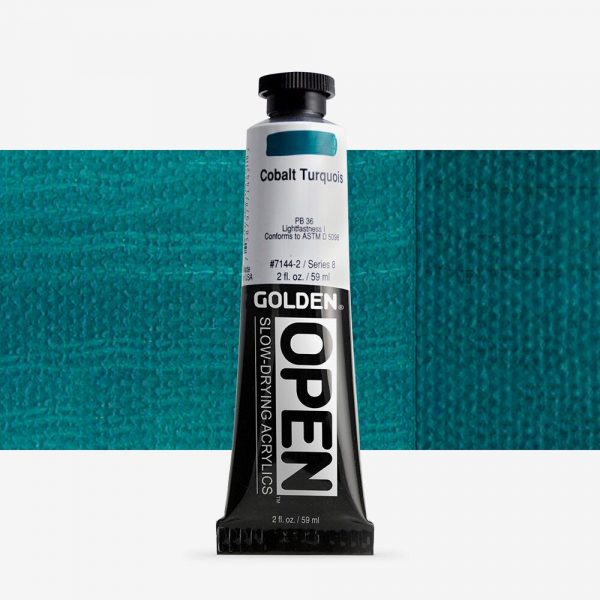 Golden - Acrylverf - Tube 60Ml - Serie 8 - Kobalt Turkoois