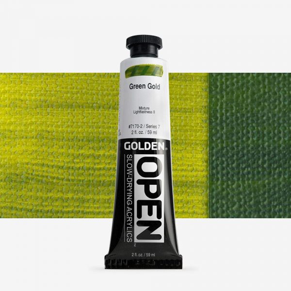 Golden - Acrylverf - Tube 60Ml - Serie 7 - Groengoud