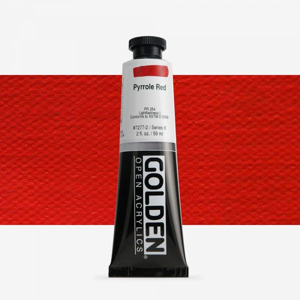 Golden - Acrylverf - Tube 60Ml - Serie 8 - Pyrroolrood