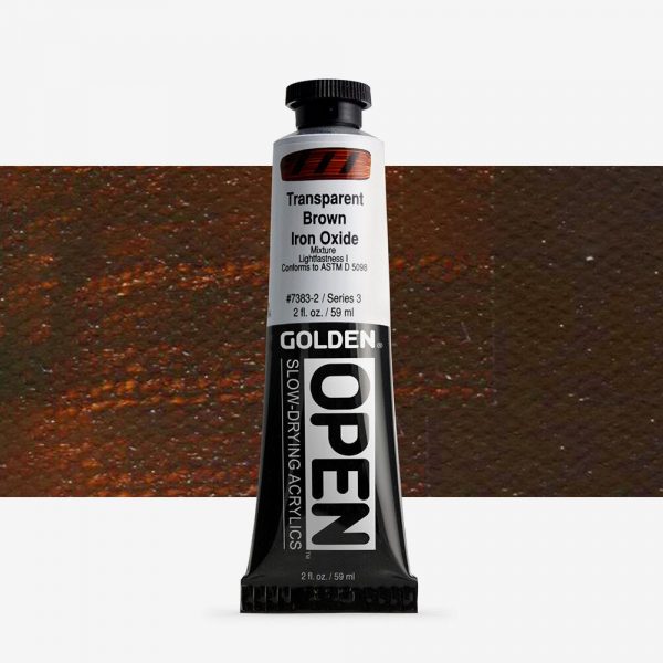 Golden - Acrylverf - Tube 60Ml - Serie 3 - Ijzeroxyde Bruin Transparant