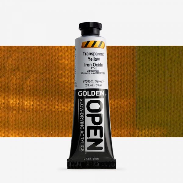 Golden - Acrylverf - Tube 60Ml - Serie 3 - Ijzeroxydegeel Transparant