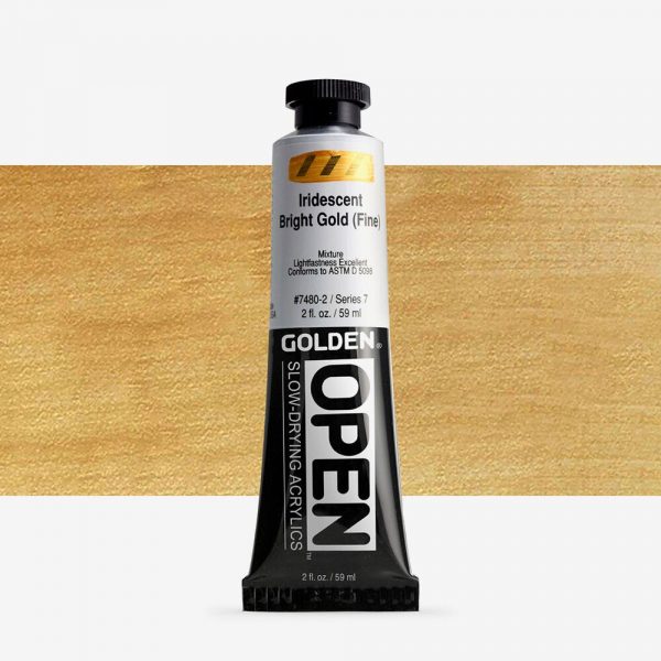 Golden - Open Iridescent - Acrylverf - Tube 60Ml - Serie 7 - Iris. Goud Licht (Fijn)