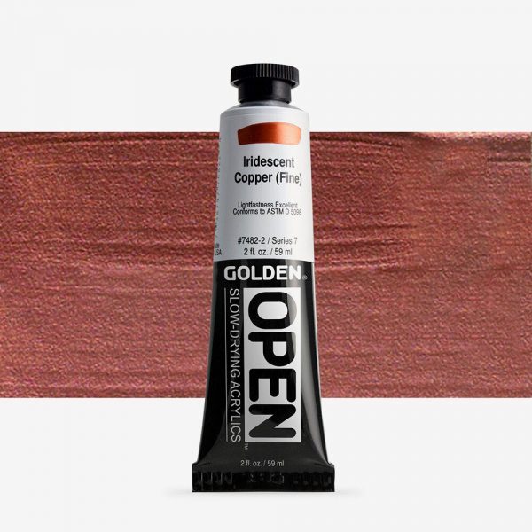 Golden - Open Iridescent - Acrylverf - Tube 60Ml - Serie 7 - Iris. Koper (Fijn)