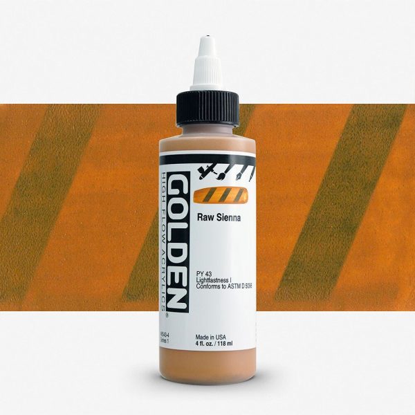 Golden - High Flow Acrylic - Acrylinkt - Flacon 119Ml - Serie 1 - Sienna Naturel