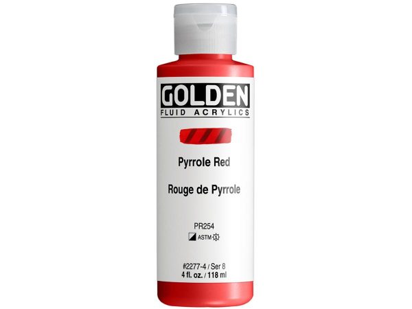 Golden - Acrylverf - Flacon 119Ml - Serie 8 - Pyrroolrood