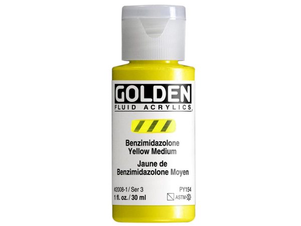 Golden - Acrylverf - Flacon 30Ml - Serie 3 - Benzimidazool Geel Medium