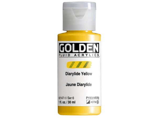 Golden - Acrylverf - Flacon 30Ml - Serie 6 - Diarylidegeel