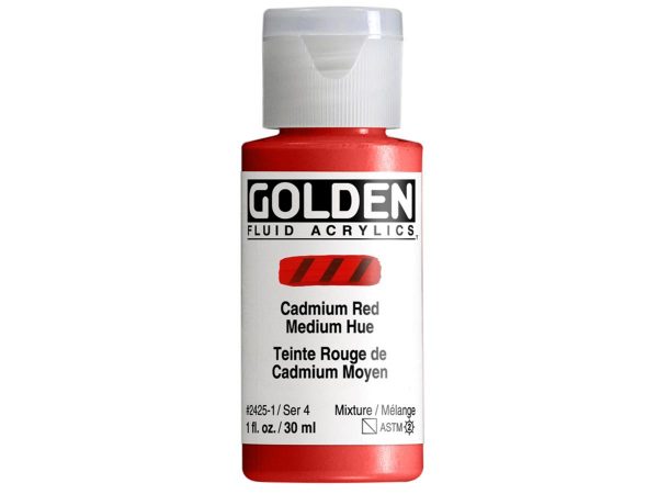 Golden - Acrylverf - Flacon 30Ml - Serie 4 - Cadmiumrood Middel Imit.