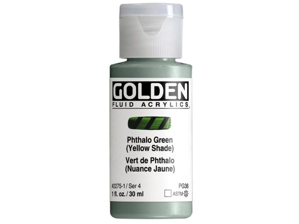 Golden - Acrylverf - Flacon 30Ml - Serie 4 - Phtalogroen Geelachtig