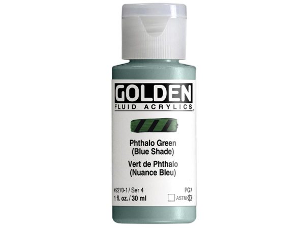 Golden - Acrylverf - Flacon 30Ml - Serie 4 - Phtalogroen Blauwachtig