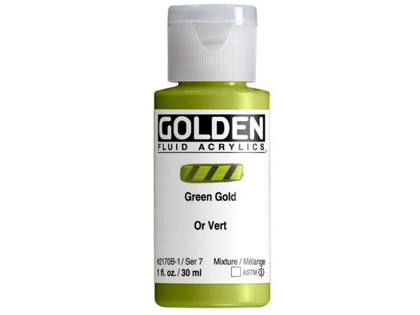 Golden - Acrylverf - Flacon 30Ml - Serie 7 - Groengoud