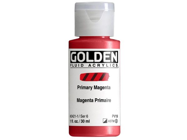 Golden - Acrylverf - Flacon 30Ml - Serie 6 - Primair Magenta